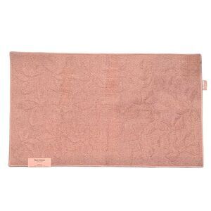 Juicy Couture Home Pink Embossed Floral Skid Resistant Accent Rug 26” x 45”